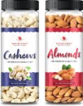 Nature Purify Dry Fruits Combo Almond 180g + Cashew 150...