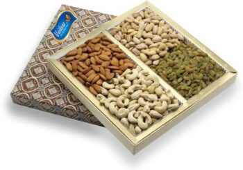 Vaidaaz Diwali Celebration Gift Pack 800 GMS Almonds, R...