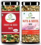 Hobby Herbs Fruit and Seed Mix & Nut and Seed Mix Combo...