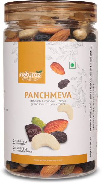 Naturoz Panchmeva - Dry Fruit Mix - Almond,Cashew,Dates...