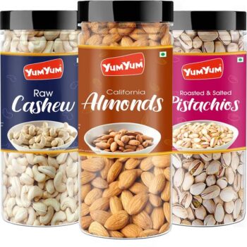 YUM YUM Premium California Almonds (150g) Pista (150g) ...
