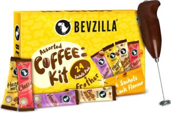 Bevzilla Instant Coffee Gift Box of 24 Assorted Coffee ...