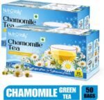 NutroVally Chamomile Tea Combo for Stress Relief|100% B...
