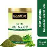 Golden Tips Original Japanese Flavoured Green Mint Matc...