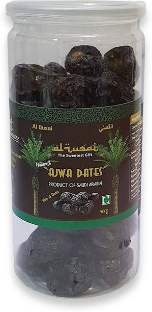 Al Qusai Ajwa Dates , Saudi Arabia, 500g pack Wet Dates