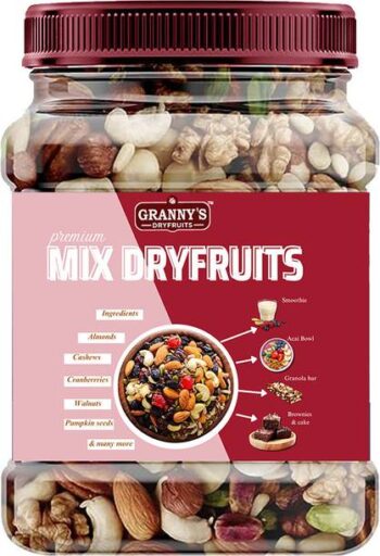 Grannys Dryfruits Healthy Nutmix|Fitness Trail Mix| Mix...
