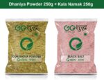 Goshudh Kala Namak 250g & Dhaniya Powder 250gm Combo Pa...
