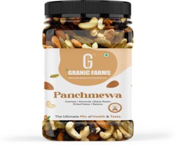 Granic Farms Mix Dry Fruits | Panchmeva | Almond|Cashew...