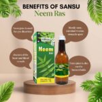 Sansu Neem Ras, Neem Juice for Healthy and Natural Skin