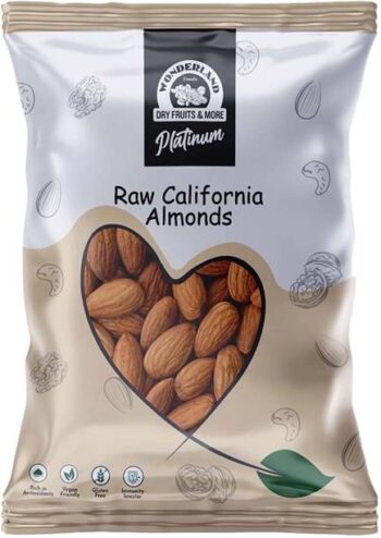 WONDERLAND Foods Hand Picked Platinum California Almond...