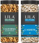 lila dry fruits PREMIUM COMBO| California Almonds and C...