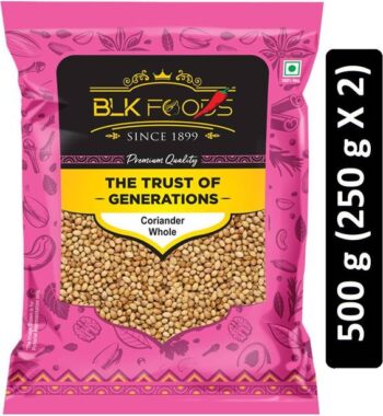 BLK FOODS Select Coriander Whole (Dhaniya Sabut) 500g (...