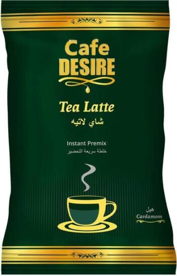 CAFE DESIRE Tea Latte Cardamom | Unsweetened Premix Car...