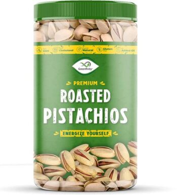 Greenfinity Whole Roasted Salted Pistachios [Pista King...