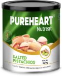 PUREHEART Nutreat Salted Pistachios, Natural Premium Li...