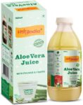 Holyindia Aloe Vera Juice with Chunks & Fiber, No Added...