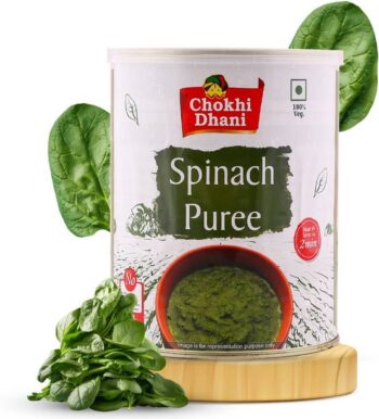 Chokhi Dhani Spinach Puree | loaded with Protein | Vita...