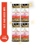 Hobby Herbs Nuts and Seed Mix 800 gm | Roasted and Salt...