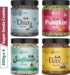 AMAYU Raw Chia, Pumpkin, Sunflower, Flax Seeds for Hair...