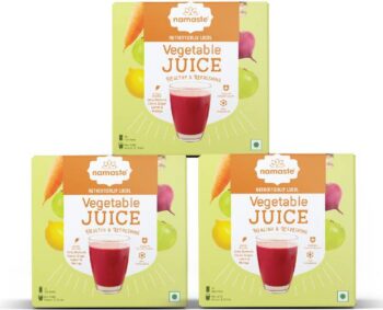 Namaste Healthy Vegetable Juice Premix, 30 Readymade Po...