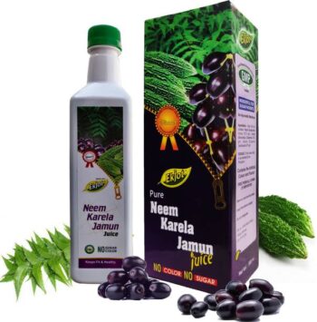 Ekjot Neem Karela Jamun Juice - For Maintaining Blood S...