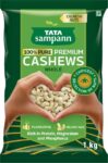 Tata Sampann Premium Quality Kaju, 100% Pure Cashews