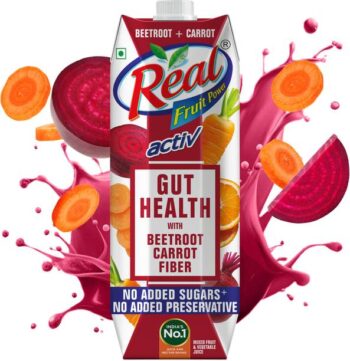 Real Activ Fruit + Veggie Beetroot Carrot Vegetable Mix
