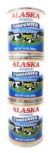 Alaska Filled Milk Creamy & Delicious (Condensed, 3 Pack)
