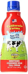 California Farms Sweetened Condensed Milk Full Cream, 14 Oz, Single