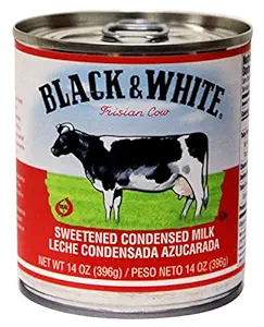 Black & White sweetened condensed milk 14 oz (pack of 4)