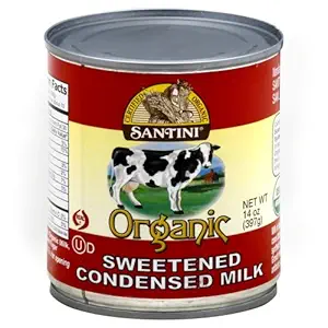 Santini Foods Inc Organic Sweetened Condensed Milk, 14 Ounce -- 24 per case.24