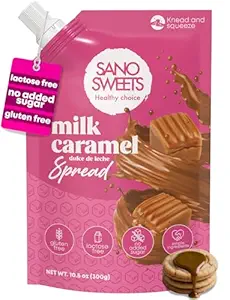 Dulce De Leche Sin Azucar Milk Caramel Sugar Free Syrup Condensed Sauce Preserves For Ice Cream Coffee Leche Lactose Free No Sugar Healthy Sweets Dairy Free Pipin