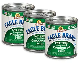 Eagle Brand Fat Free Sweetened Condensed Milk 14 Oz Cans
