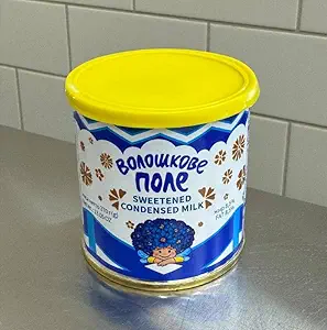 2-PACK Russian Sweetened Condensed Milk 8.5% Fat 370G/13OZ Сгущёнка Сгущенка Made in Ukraine