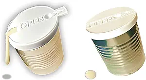 Graceful Condensed Milk Lid, White