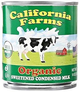 California Farms, Organic Condensed Sweetened Milk, 14 Ounce