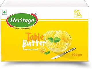 Heritage Pasteurized Table Butter, 100g