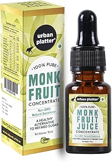 Urban Platter Monk Fruit Juice Concentrate, 10ml (100% Pure | Non-GMO |
