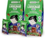 LADDUBAR Minis - Dryfruit Energy Bars | No Refined Sugar, No Palm Oil & No Preservative | Bite Size Mini Bars | Dates, Dryfruits and Cow Ghee | Pack of 30 Dryfruit Bars