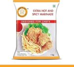 ​Chef's Art Extra Hot & Spicy Marinade Mix | Restaurant-Style Blend for Veggies & Juicy, Tender Chicken Marinade Masala | Spices for Grilling, BBQ & Roasting | No MSG - 1Kg