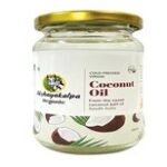 Organic Cold Pressed Virgin Coconut Oil - Rich In Antioxidant, Great For Cooking & Hair