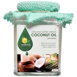 Organic Extra Virgin Coconut Oil - Cold Pressed, Rich In Vitamin A, E, For Beauty Care & Healthy Cooking